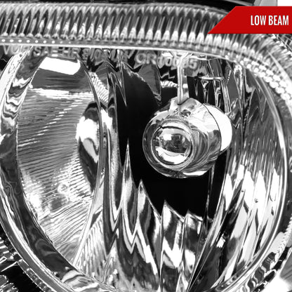 2005-2010 Chrysler 300 Factory Style Headlights (Chrome Housing/Clear Lens)