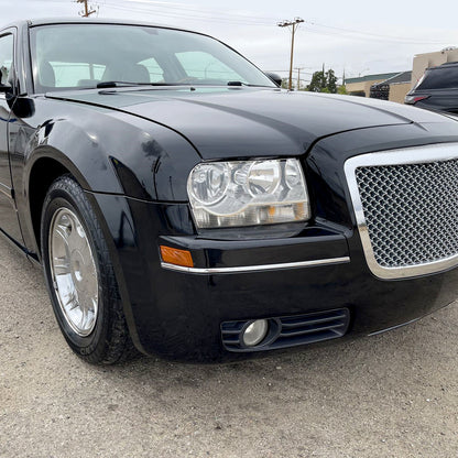 2005-2010 Chrysler 300 Factory Style Headlights (Chrome Housing/Clear Lens)