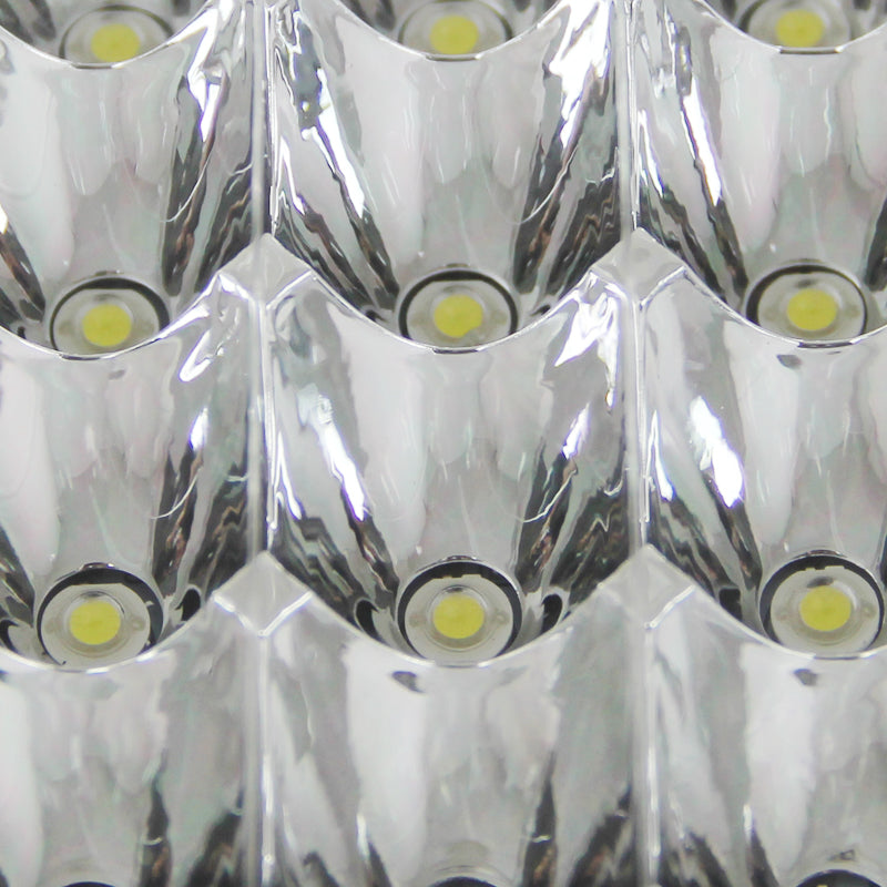 Universal 4"x6" 15-LED Sealed Beam Headlights w/ H4 Plug (Black Aluminum Housing/PMMA Lens)