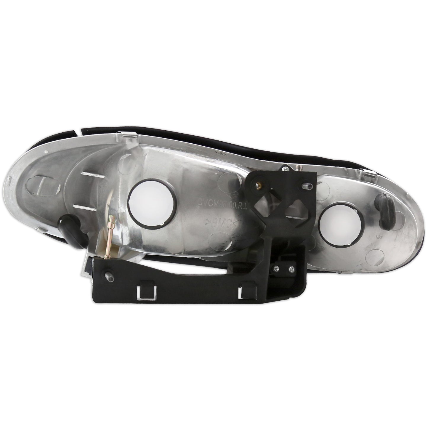 1998-2002 Chevrolet Camaro Factory Style Headlights (Chrome Housing/Clear Lens)