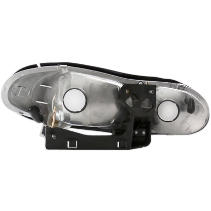 1998-2002 Chevrolet Camaro Factory Style Headlights (Chrome Housing/Clear Lens)