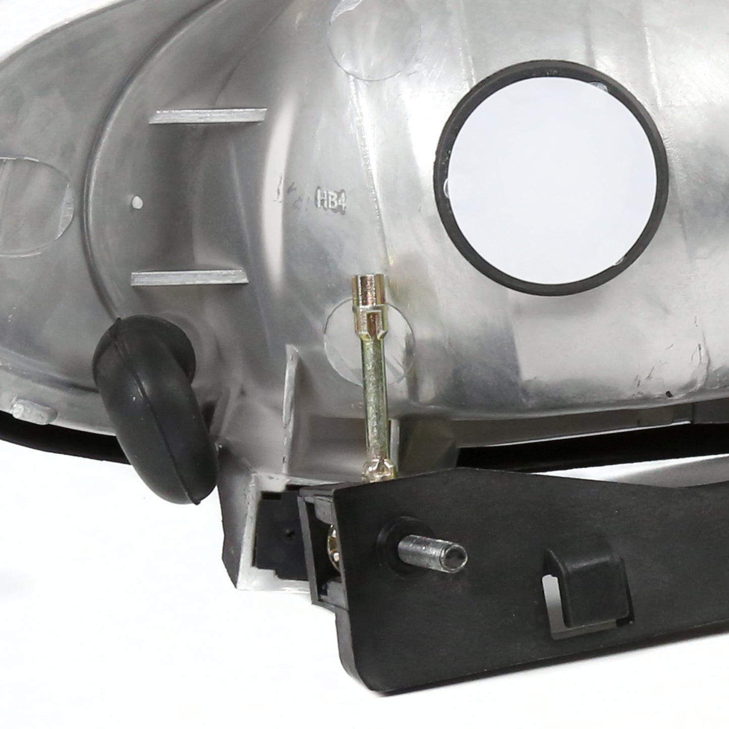 1998-2002 Chevrolet Camaro Factory Style Headlights (Matte Black Housing/Clear Lens)