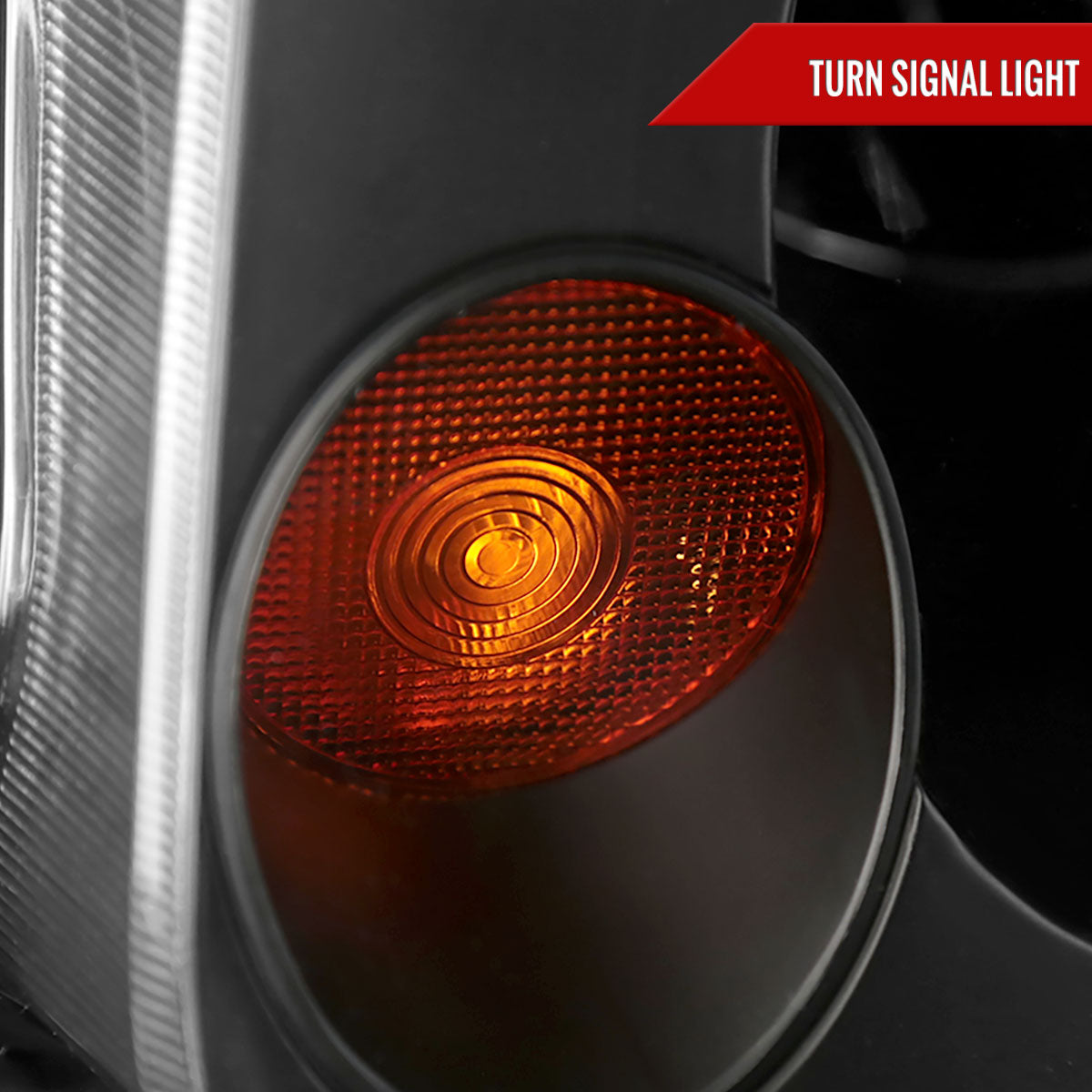 2003-2005 Infiniti G35 Coupe Factory Style Headlights (Matte Black Housing/Clear Lens)