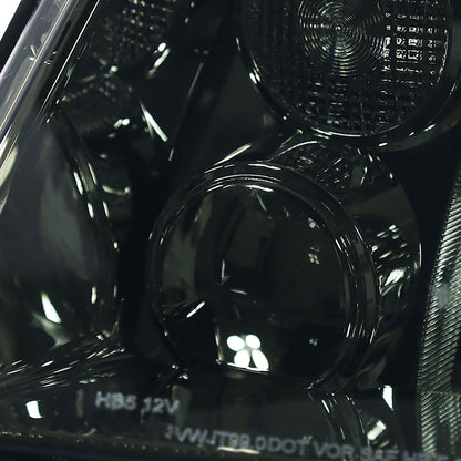 1999-2005 Volkswagen Jetta/Bora Mk4 V3 Factory Style Headlights (Chrome Housing/Smoked Lens)