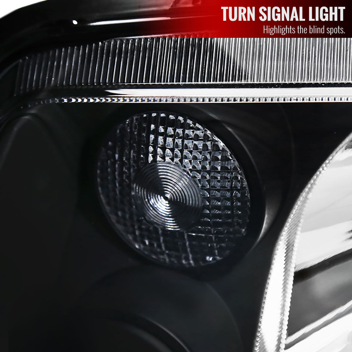 1999-2005 Volkswagen Jetta/Bora Mk4 V3 Factory Style Headlights (Matte Black Housing/Clear Lens)