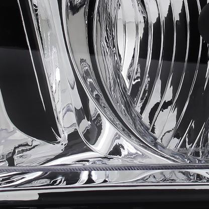 2005-2009 Ford Mustang Factory Style Headlights (Chrome Housing/Clear Lens)