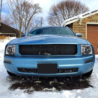 2005-2009 Ford Mustang Factory Style Headlights (Chrome Housing/Clear Lens)