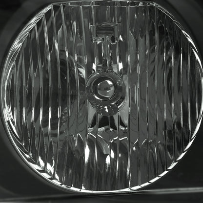 2005-2009 Ford Mustang Factory Style Headlights (Matte Black Housing/Light Smoked Lens)