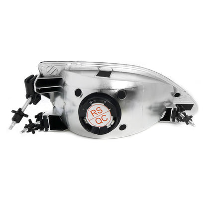 1994-1998 Ford Mustang Factory Style Headlights (Chrome Housing/Clear Lens)