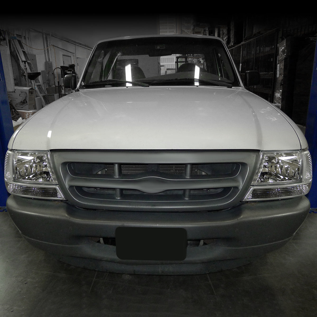 1998-2000 Ford Ranger Factory Style Headlights (Chrome Housing/Clear Lens)