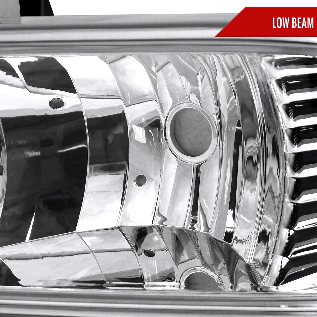 1998-2004 Chevrolet S10/Blazer Factory Style Headlights (Chrome Housing/Clear Lens)