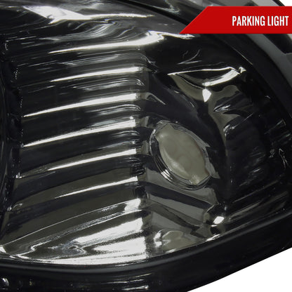 1998-2004 Chevrolet S10/Blazer Factory Style Headlights (Chrome Housing/Smoked Lens)