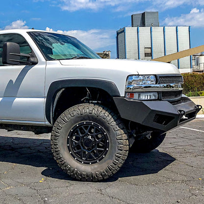 1999-2006 Chevrolet Silverado/Tahoe/Suburban Factory Style Headlights (Chrome Housing/Clear Lens)