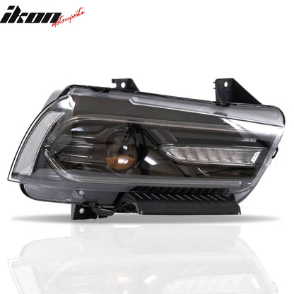 2011-2014 Dodge Charger DRL LED Headlights Lamps with 8 Colors
