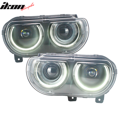 Fits 08-14 Dodge Challenger Front Bumper w/ Headlights - PP