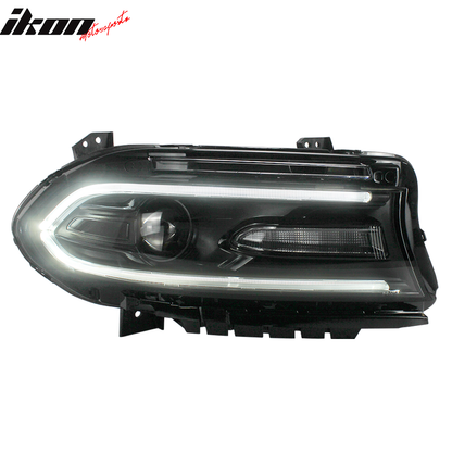 Fits 15-23 Dodge Charger Sequentialindicator LED DRL Headlights
