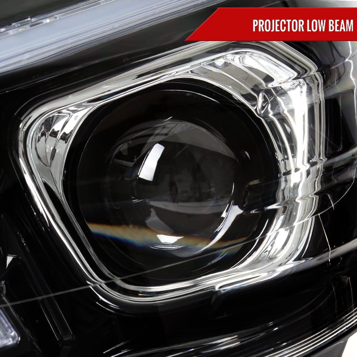 2008-2011 Mercedes Benz W204 C-Class Switchback Sequential Full LED Projector Headlights (Matte Black Housing/Clear Lens)