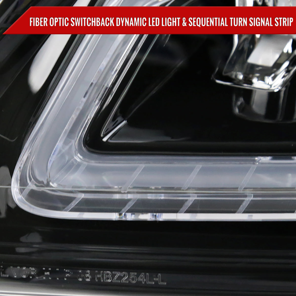 2008-2011 Mercedes Benz W204 C-Class Switchback Sequential Full LED Projector Headlights (Matte Black Housing/Clear Lens)