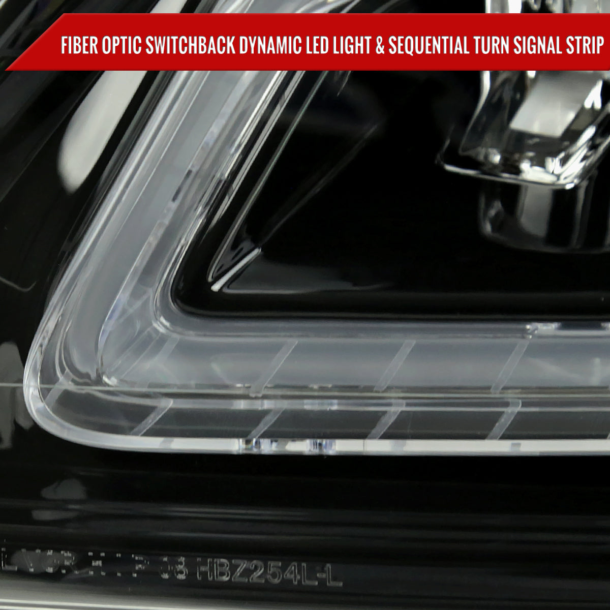 2008-2011 Mercedes Benz W204 C-Class Switchback Sequential Full LED Projector Headlights (Matte Black Housing/Smoked Lens)