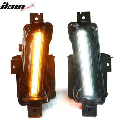 2014-2015 Chevy Camaro 5TH to 6TH Gen 16+ ZL1 Bumper LED DRL Headlamps