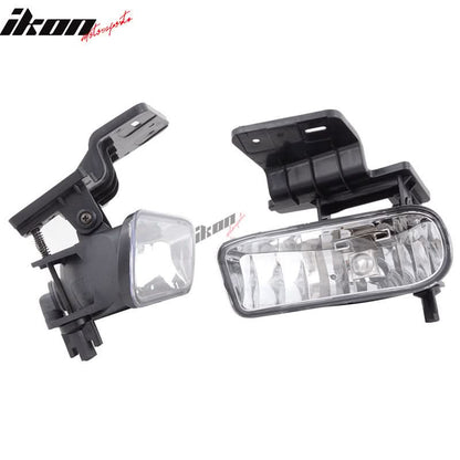 1999-2002Â Chevy Silverado OEM Style Clear Lens Fog Lights Lamp 2PC
