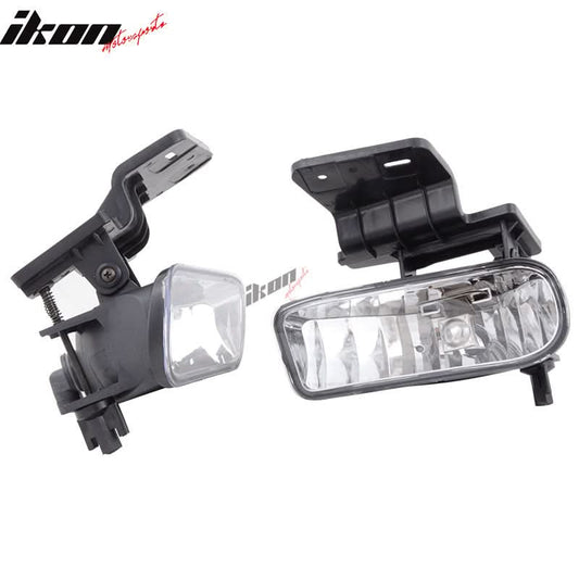 1999-2002Â Chevy Silverado OEM Style Clear Lens Fog Lights Lamp 2PC