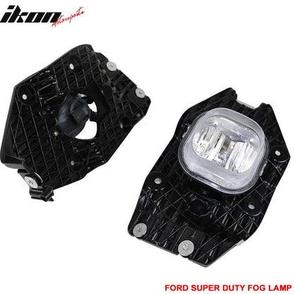 Fits 11-16 F250 F350 F450 F550 Fog Light Lamp Switch Wiring Bulb Kit