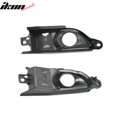 2018-2019 Mazda CX-5 CX5 OE Black Clear Front Fog Light Lamps ABS