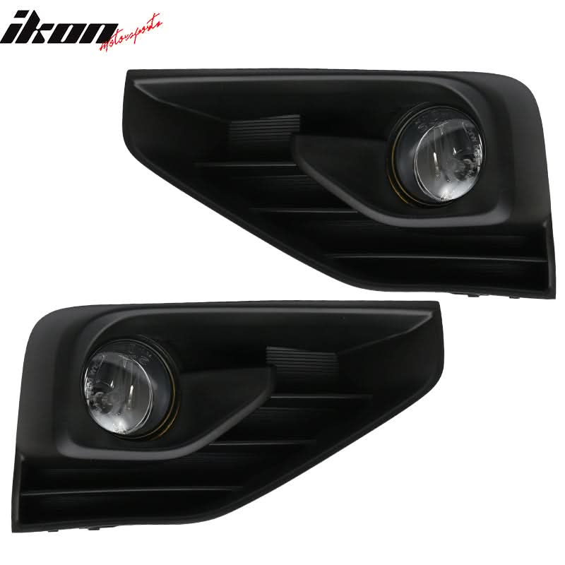 Fits 17-18 Nissan Pathfinder OE Clean Foglamps With Black Foglight Kit
