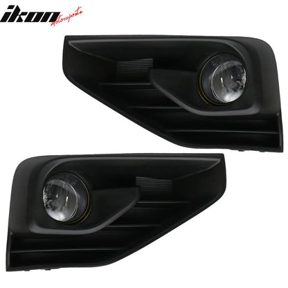 Fits 17-18 Nissan Pathfinder OE Clean Foglamps With Black Foglight Kit