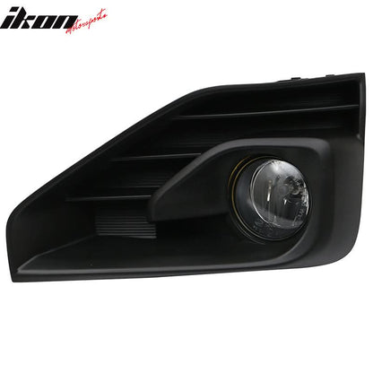 Fits 17-18 Nissan Pathfinder OE Clean Foglamps With Black Foglight Kit