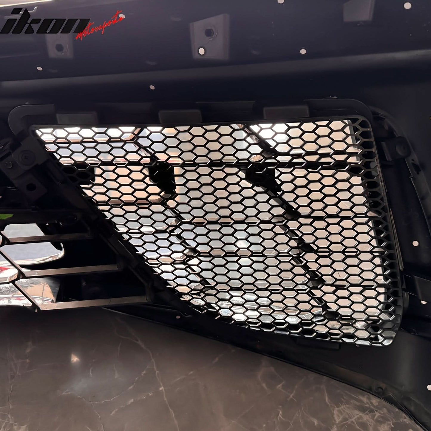 2020-2025 Chevy Corvette Stingray Z51 Front Bumper Lower Grilles ABS