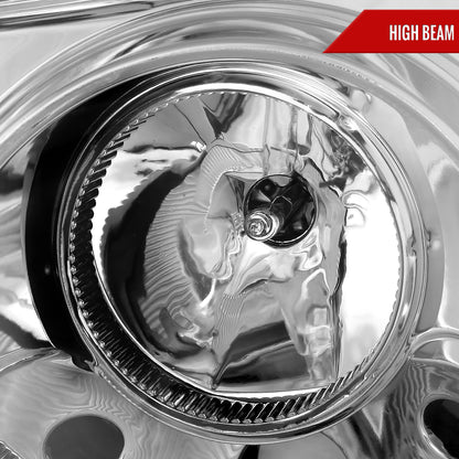 2005-2010 Chrysler 300 Base/LX/Touring Projector Headlights (Chrome Housing/Clear Lens)