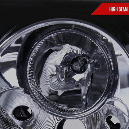 2005-2010 Chrysler 300 Base/LX/Touring Projector Headlights (Glossy Black Housing/Smoked Lens)