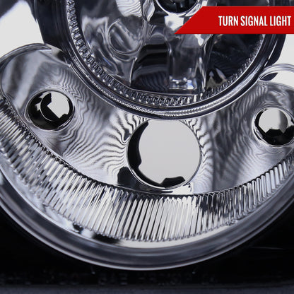 2005-2010 Chrysler 300 Base/LX/Touring Projector Headlights (Glossy Black Housing/Smoked Lens)