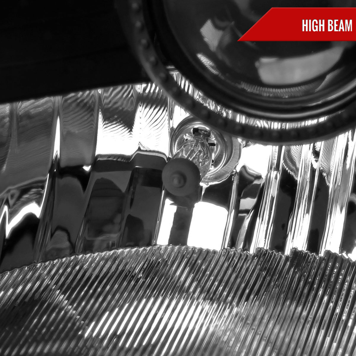 2003-2005 Nissan 350Z Projector Headlights (Matte Black Housing/Clear Lens)