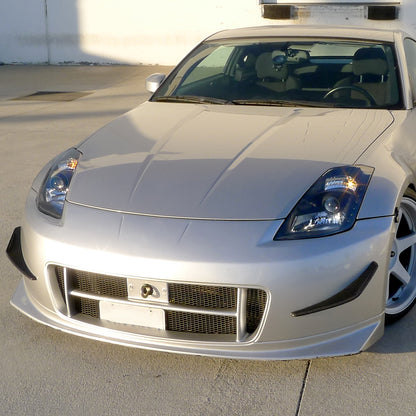 2003-2005 Nissan 350Z Projector Headlights (Matte Black Housing/Clear Lens)