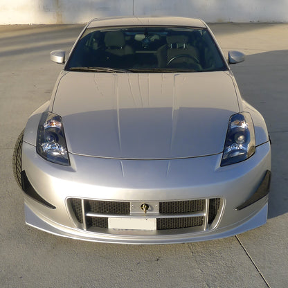 2003-2005 Nissan 350Z Projector Headlights (Matte Black Housing/Clear Lens)