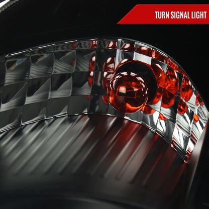 2003-2005 Nissan 350Z Projector Headlights w/ SMD LED Light Strip (Glossy Black Housing/Smoked Lens)