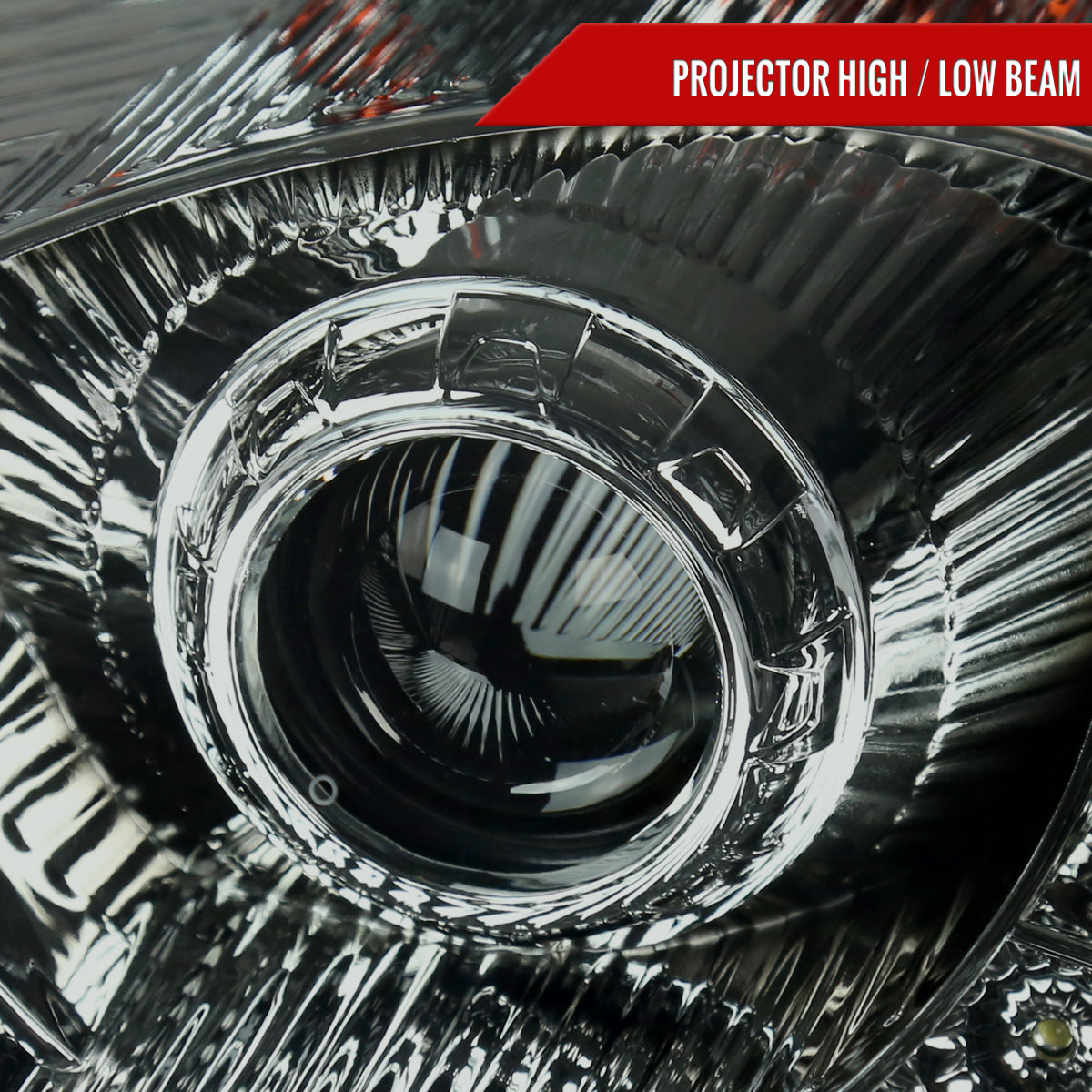 2006-2009 Nissan 350Z SMD LED Light Strip Projector Headlights (Chrome Housing/Smoked Lens)
