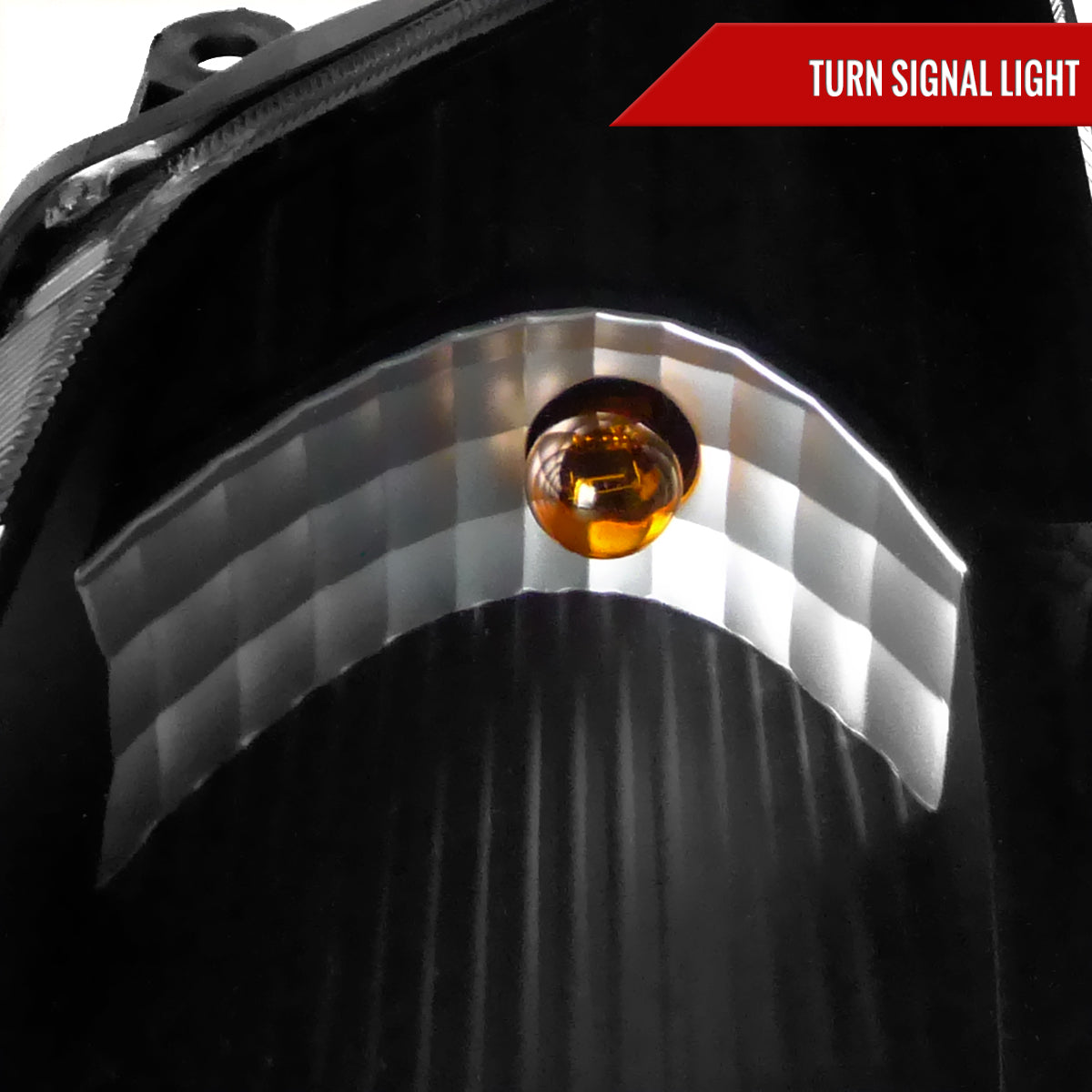 2006-2009 Nissan 350Z SMD LED Light Strip Projector Headlights (Matte Black Housing/Clear Lens)