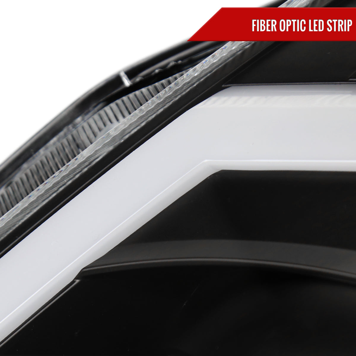 2006-2009 Nissan 350Z Switchback Sequential Turn Signal Animated LED Bar Projector Headlights (Matte Black Housing/Clear Lens)