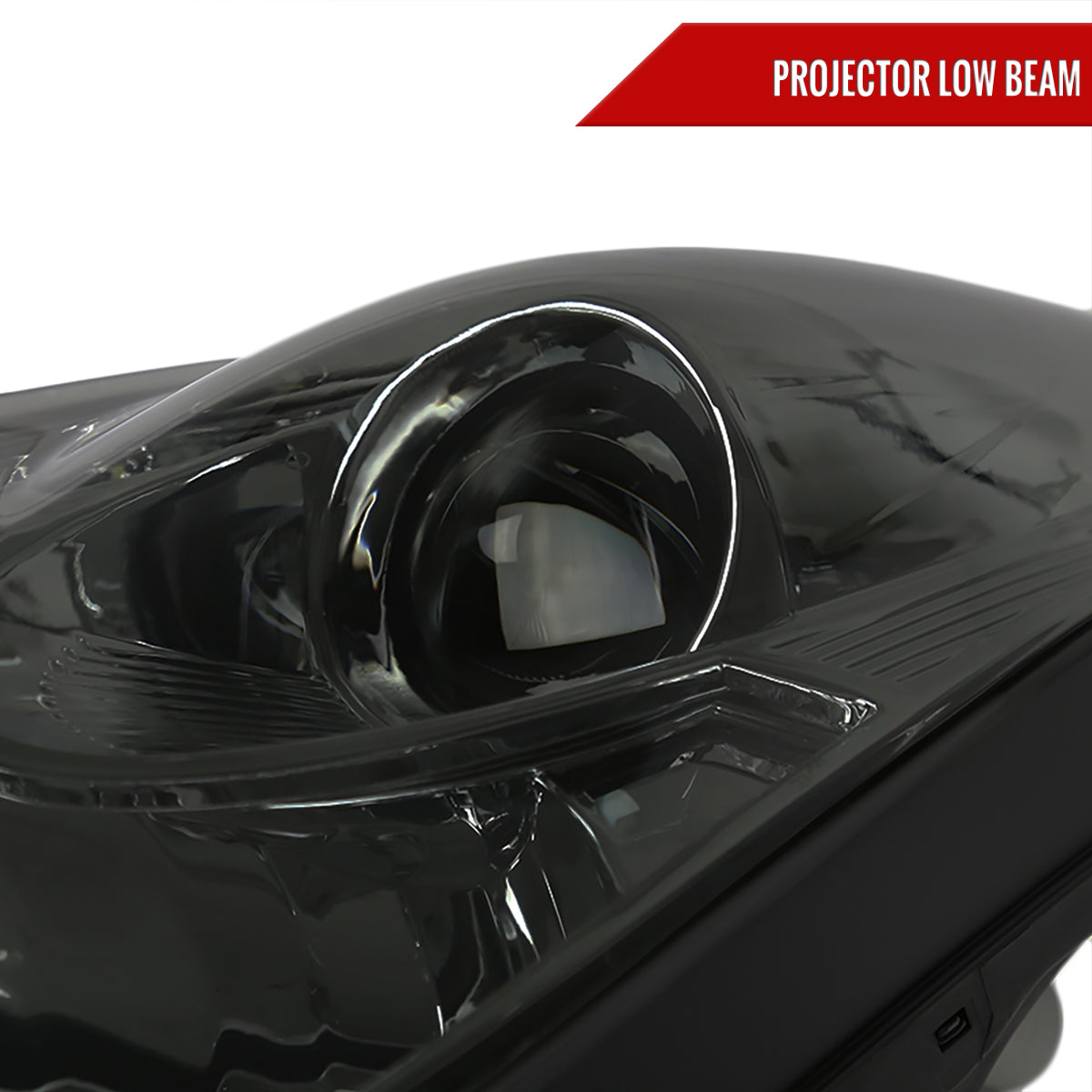 2000-2005 Toyota Celica Projector Headlights w/ SMD LED Light Strip (Chrome Housing/Smoked Lens)