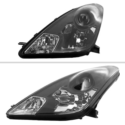 2000-2005 Toyota Celica Projector Headlights (Matte Black Housing/Clear Lens)