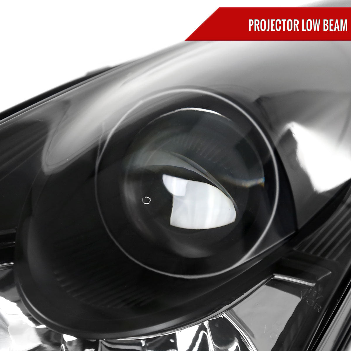 2000-2005 Toyota Celica Projector Headlights (Matte Black Housing/Clear Lens)