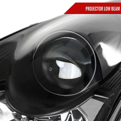 2000-2005 Toyota Celica Projector Headlights (Matte Black Housing/Clear Lens)