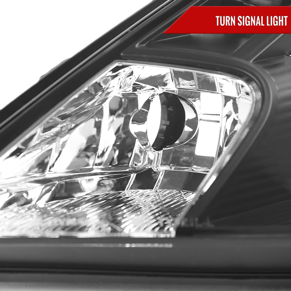 2000-2005 Toyota Celica Projector Headlights w/ SMD LED Light Strip (Matte Black Housing/Clear Lens)