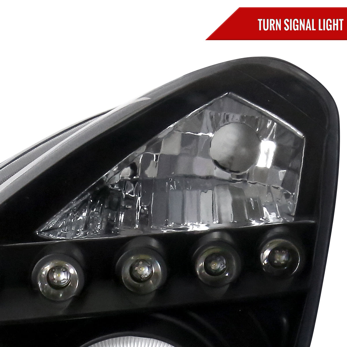 2000-2005 Toyota Celica Dual Halo Projector Headlights (Matte Black Housing/Clear Lens)