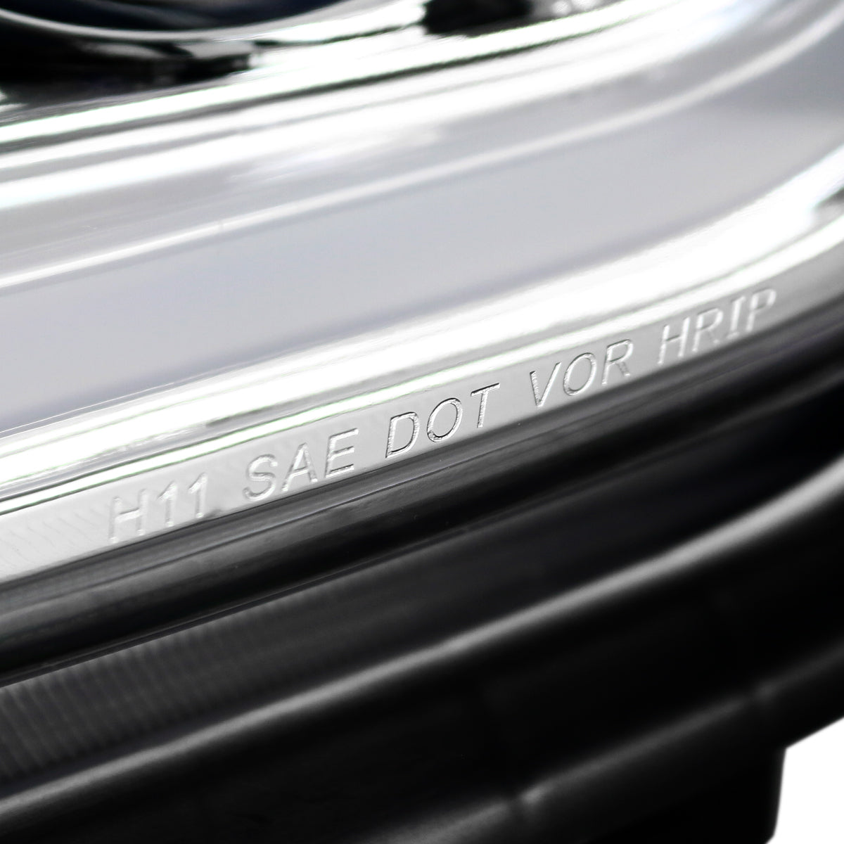 2010-2013 Chevrolet Camaro LED Bar Projector Headlights (Chrome Housing/Clear Lens)