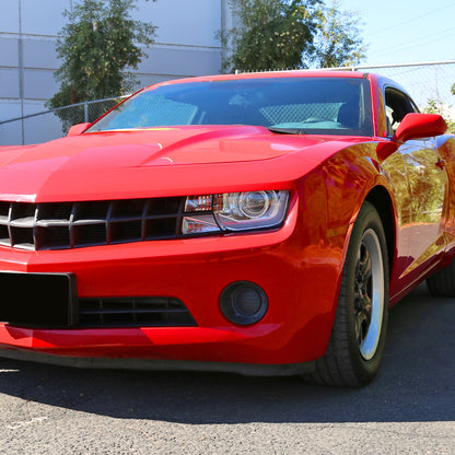 2010-2013 Chevrolet Camaro LED Bar Projector Headlights (Chrome Housing/Clear Lens)